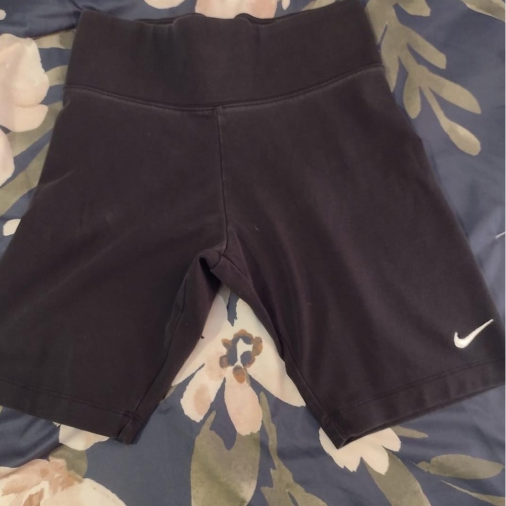 Nike black shorts Adidas white shorts size small
